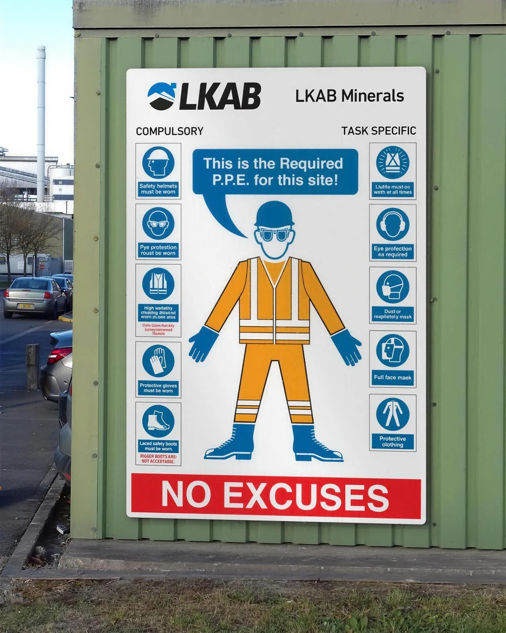 Manufacturing signage