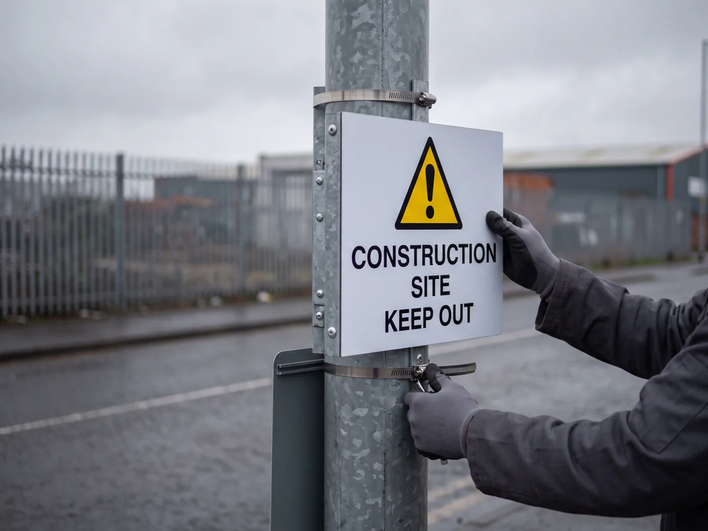 Installation signage