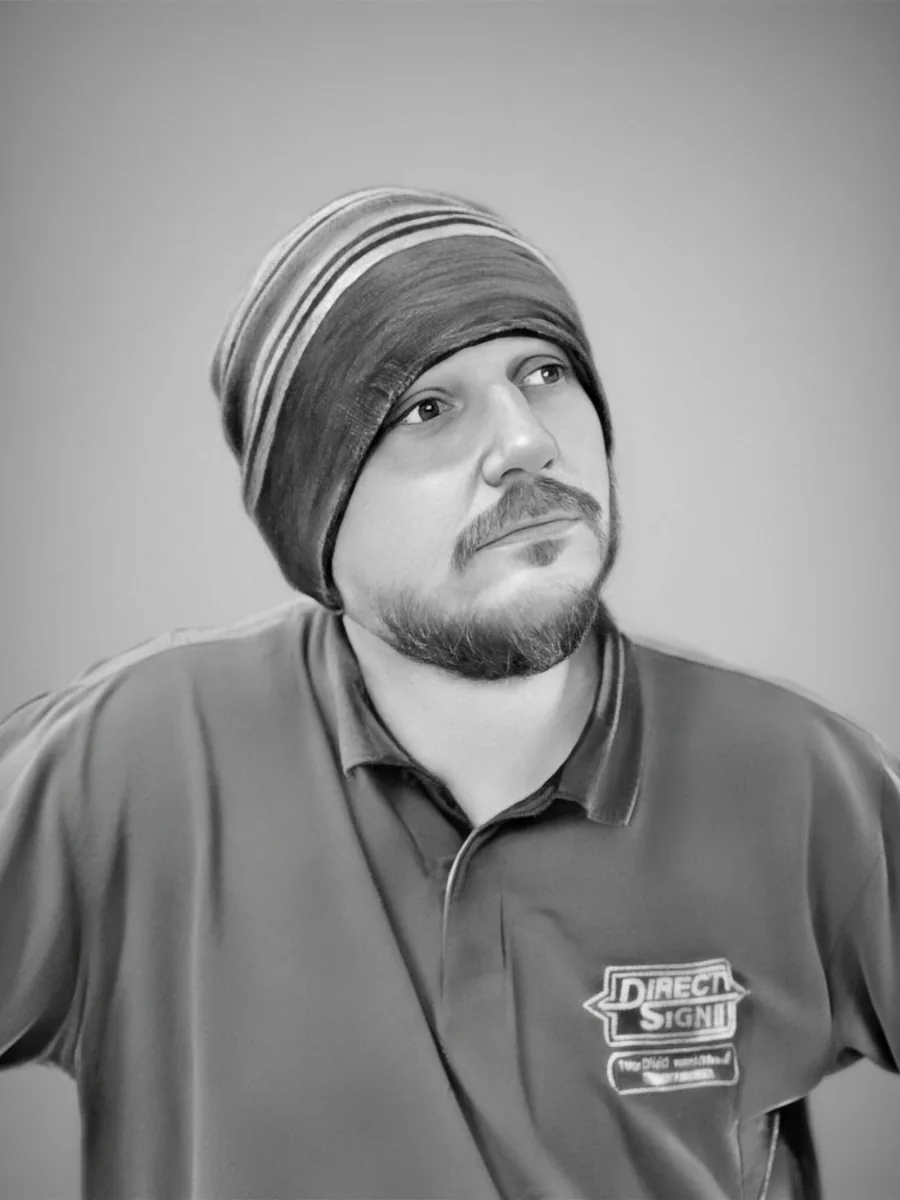 Mark Olner, design and finishing